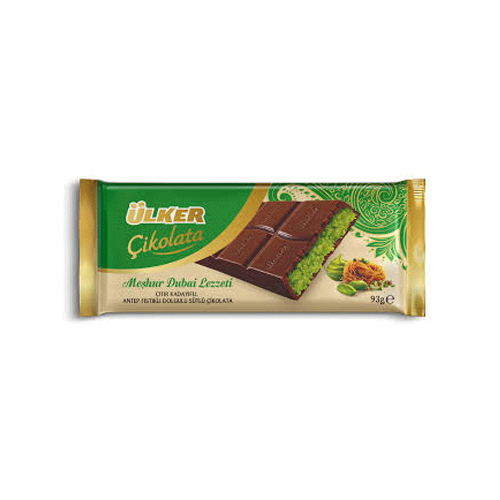 Ulker Cikolata Antep Fistikli Sutlu Chocolate 93g