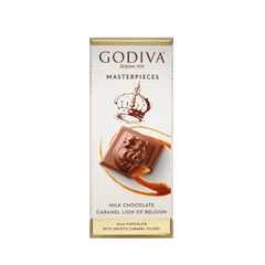 Godiva Masterpieces Caramel Lion Of Belgium Milk Chocolate 86g