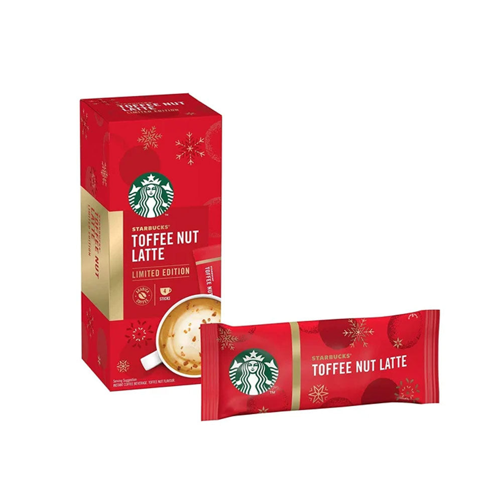 Starbucks Toffee Nut Latte Coffee 4x23g=92g