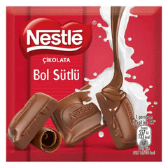 Nestle Cikolata Bol Sutlu Chocolate 60g