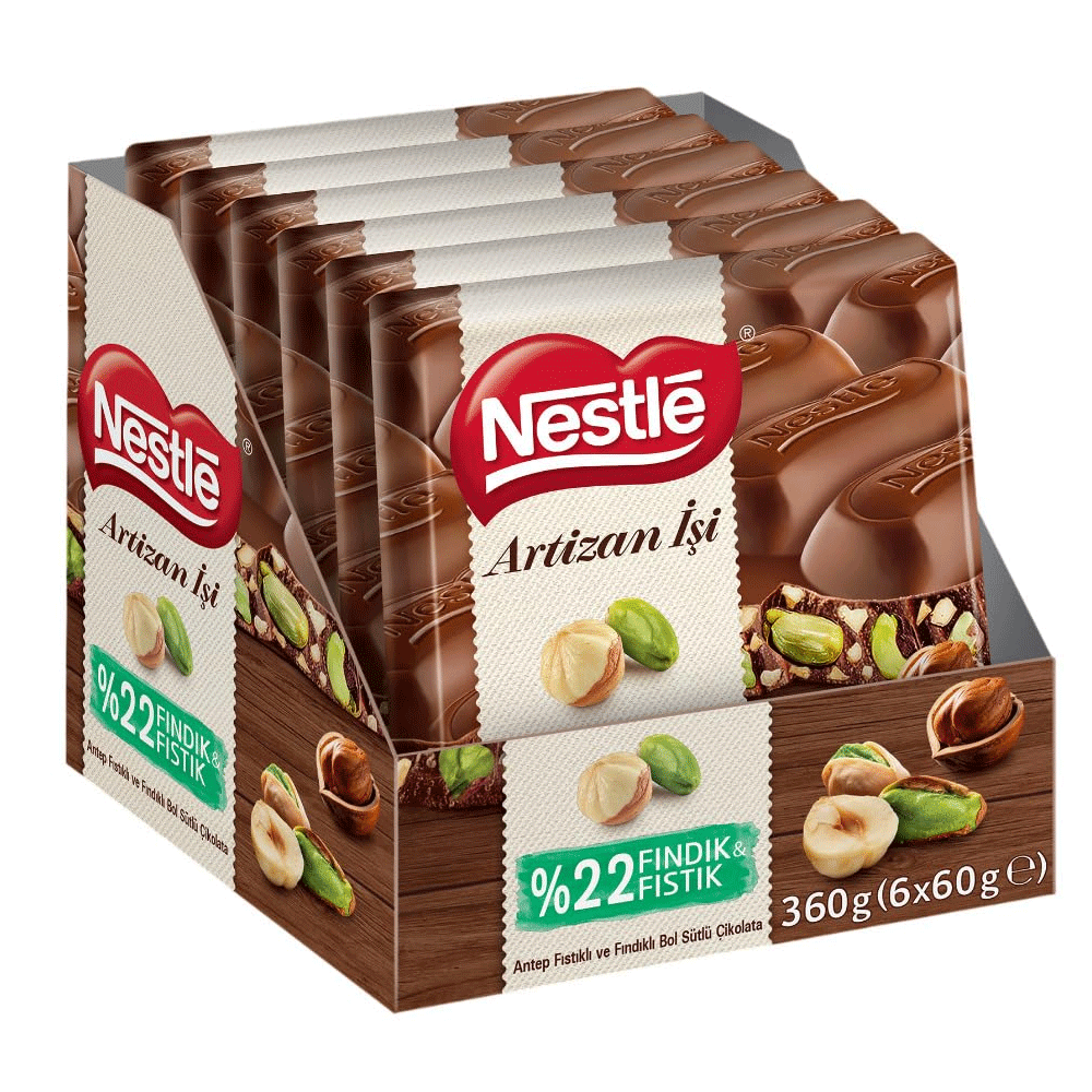 Nestle Artizan Isi Findik Chocolate 60g