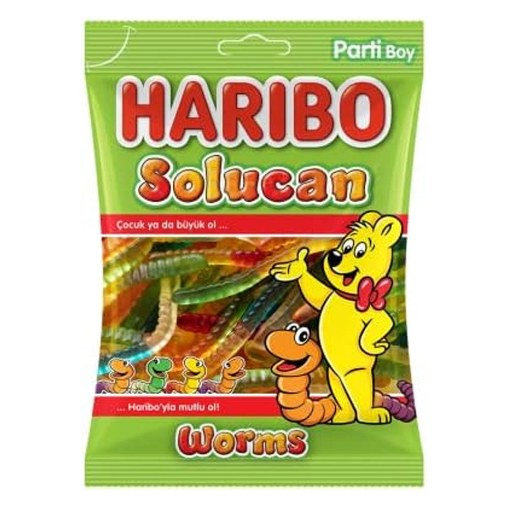 Haribo Solucan Worms Jelly 160g