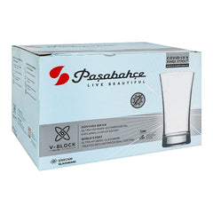 Pasabahce Azur V-Block Glass 6pcs 420055