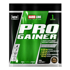 Hard Line Nutrition Pro Gainer Protein Chocolate 100g (Imp T)