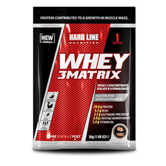 Hard Line Nutrition Whey 3Matrix Protein 30g (Imp T)
