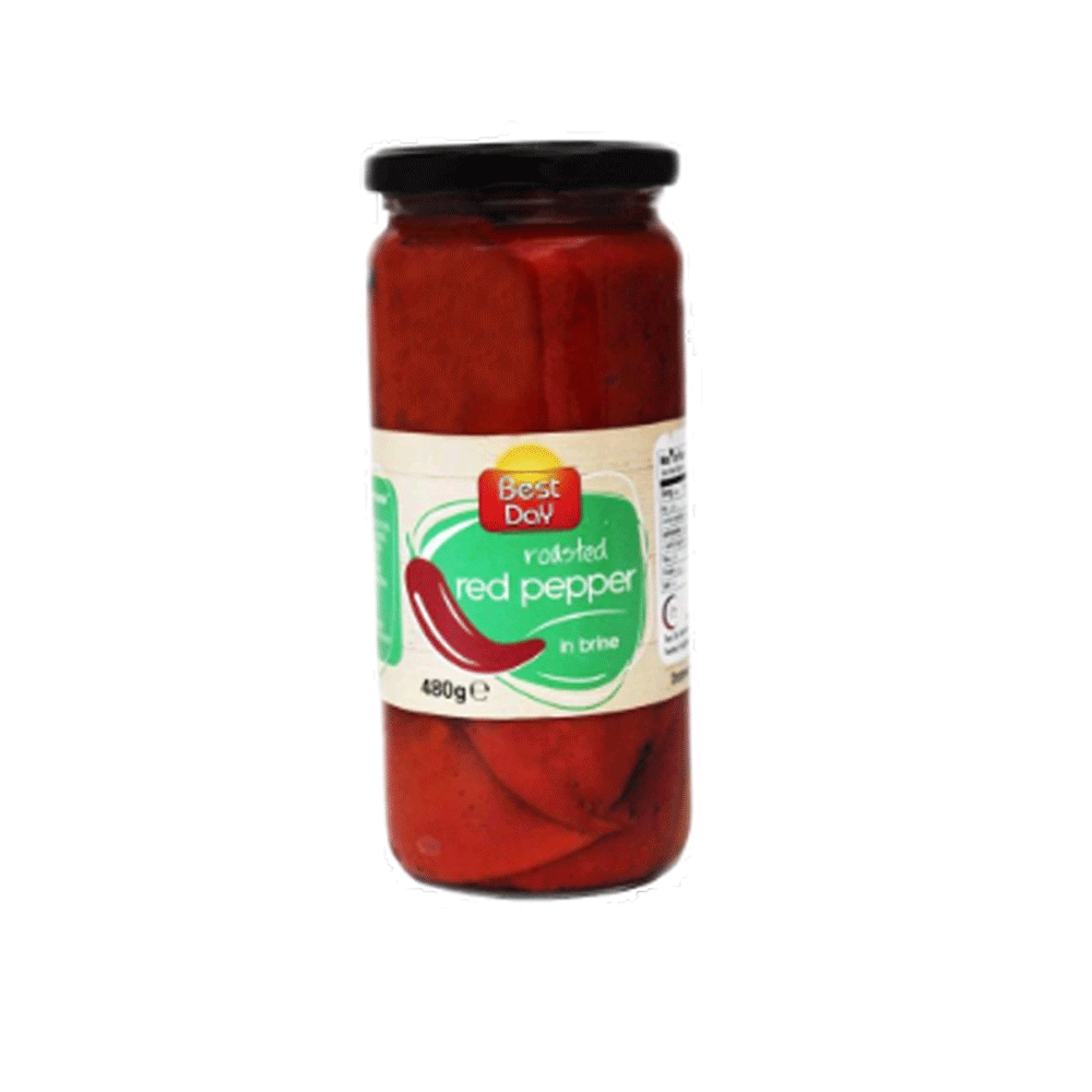 Best Day Roasted Red Pepper In Brine 480g