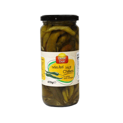 Best Day Selected Hot Chillies In Brine & Vinegar 470g
