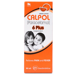 Calpol 6 Plus Suspension 150ml (Imp T)