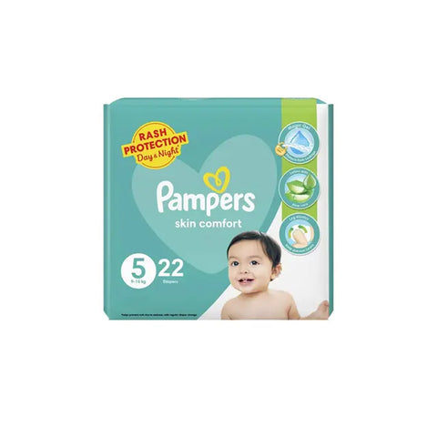 Pampers Skin Comfort Diapers 05 22s