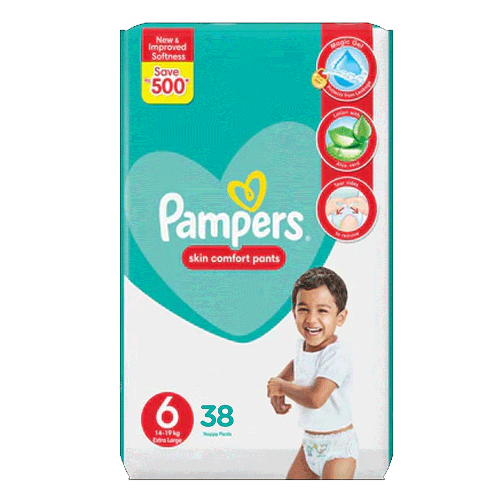 Pampers Skin Comfort Pants Extra Large 38s