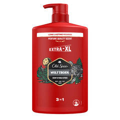 Old Spice Wolfthorn 3in1 Body Wash 1Ltr