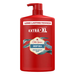 Old Spice Deep Sea 3in1 Body Wash 1Ltr