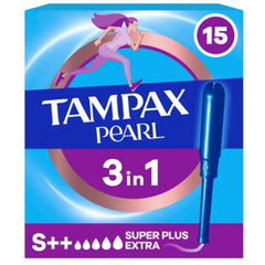 Tampax Pearl Super Plus Extra 15`s