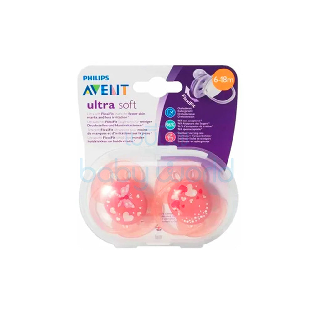 Philips Avent Ultra Soft Pacifier 6-18m