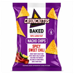 Crunchitos Baked Spicy Sweet Chilli Nacho Chips 32+2g