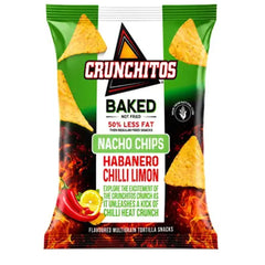 Crunchitos Baked Habanero Chilli Limon Nacho Chips 32+2g