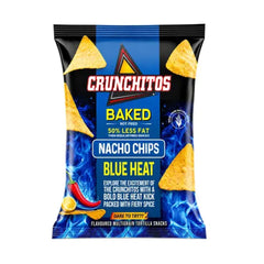 Crunchitos Baked Blue Heat Nacho Chips 32+2g