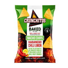 Crunchitos Baked Habanero Chilli Limon Nacho Chips 75+2g