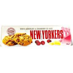 New Yorkers Soft Cookies With Cranberry & White Chocolate 175g