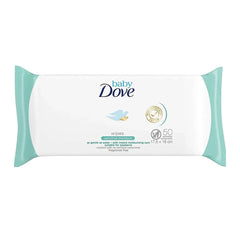 Dove Sensitive Rich Moisture Baby Wipes 50`s