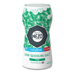 Nezo Low Sodium Fine Salt 450g