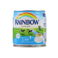 Rainbow Evaporated Milk Lite 158ml
