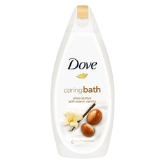 Dove Caring Bath Shea Butter & Warm Vanilla Body Wash 450ml