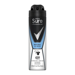 Sure Men Invisible Ice Fresh Body Spray 150ml