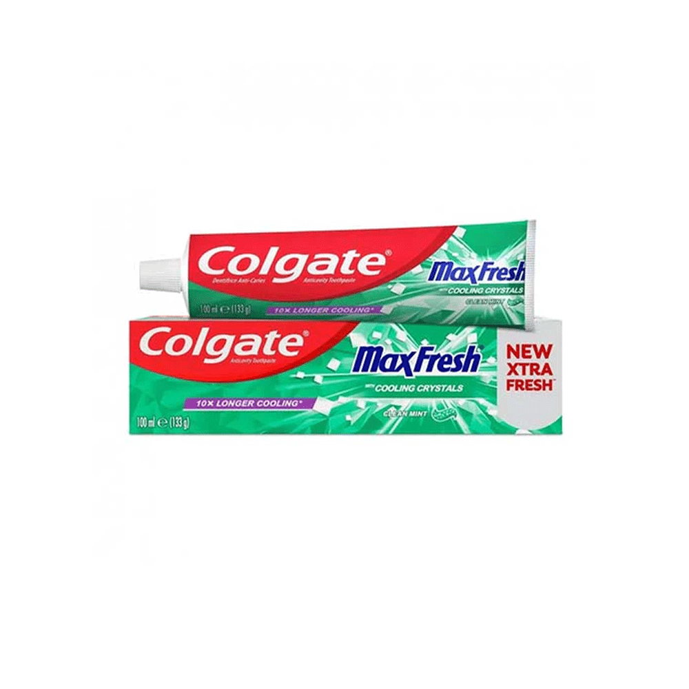 Colgate Max Fresh Cooling Crystals Clean Mint Toothpaste 100ml – Springs