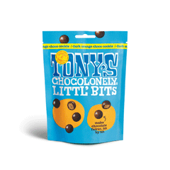 Tonys Chocolonely Little Bits Dark Orange Chocolate Pouch 100g