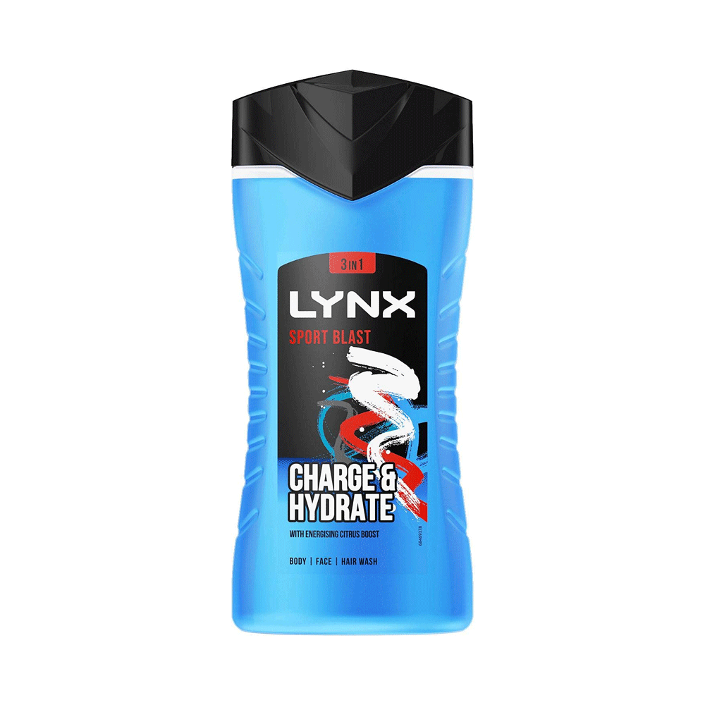 Lynx Sport Blast Charge & Hydrate 3in1 225ml