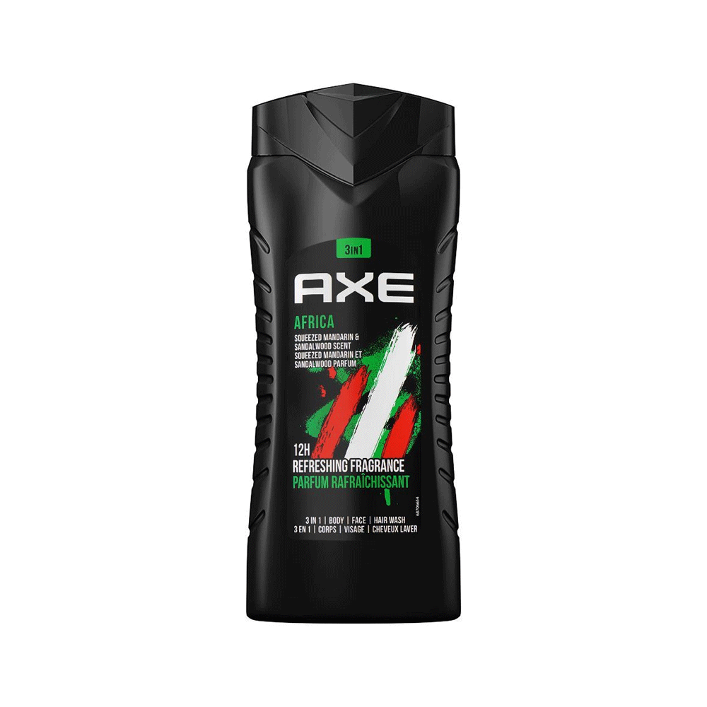 Axe Africa 3in1 Shower Gel 250ml
