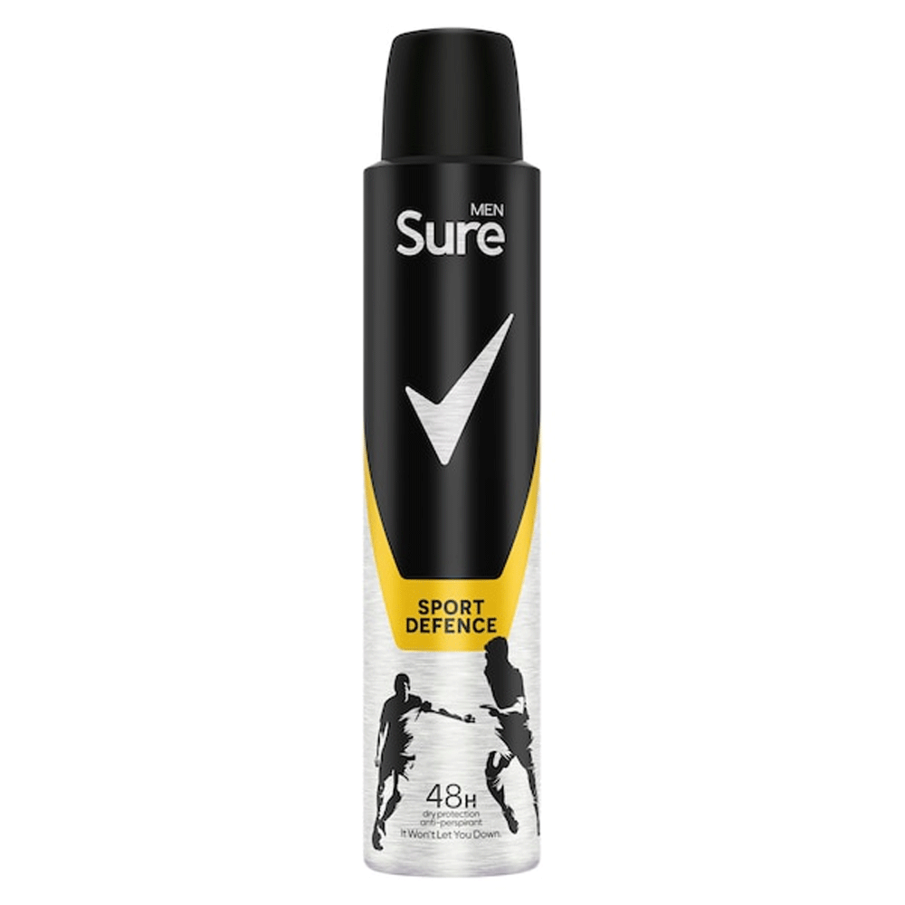 Sure Men Sport Defence Body Spray 200ml – Springs
