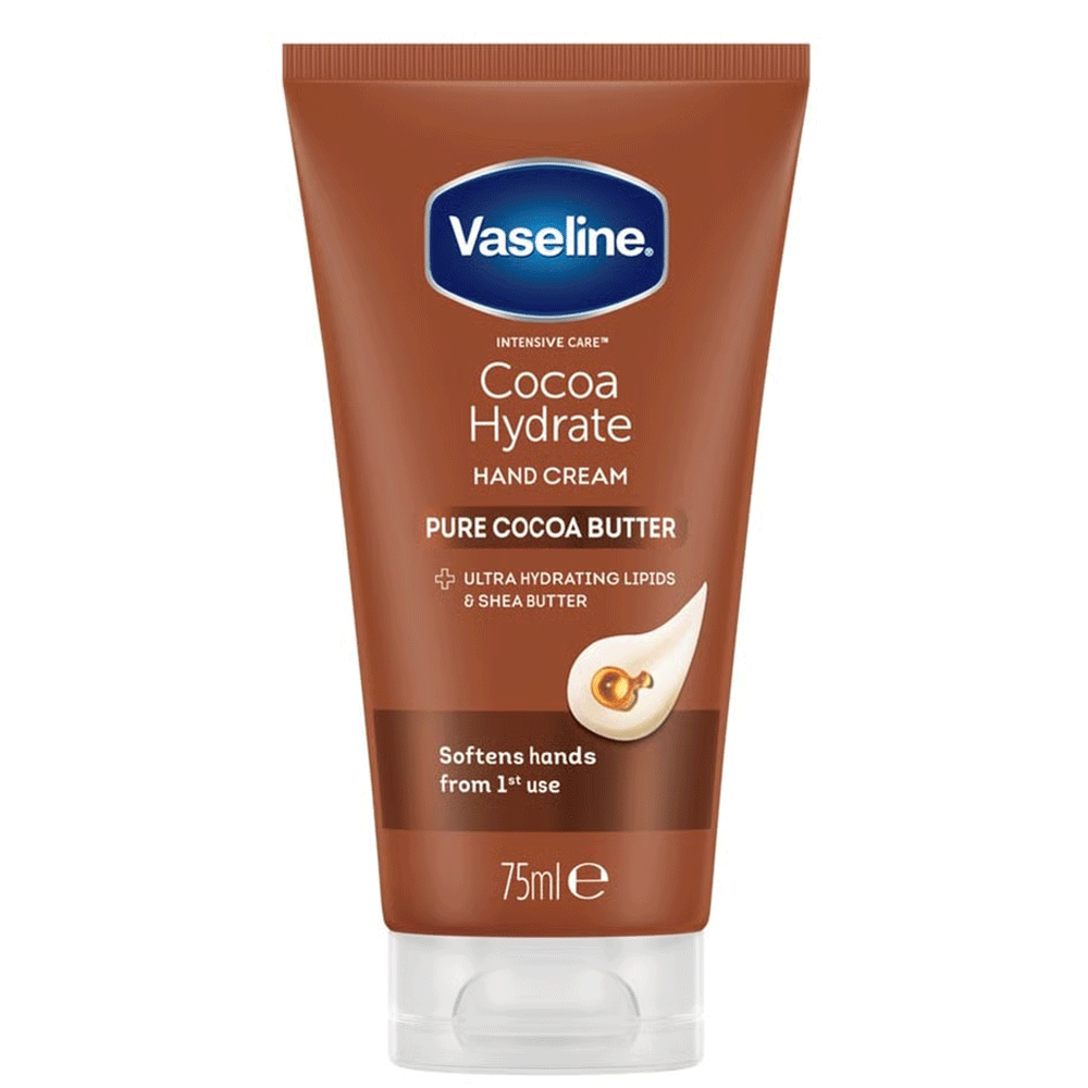 Vaseline Pure Cocoa Butter Hydrate Hand Cream 75ml