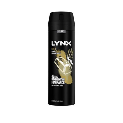 Lynx Bodyspray Gold Body Spray 200ml