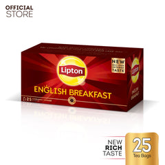 Lipton English Breakfast Tea Bags 25s