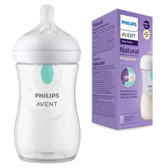 Philips Avent Natural Response Baby Bottle With Airfree Vent 260ml Scy673/01