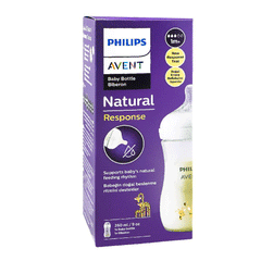 Philips Avent Natural Response 1m+ Baby Bottle 260ml SCY903/66