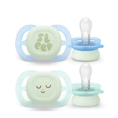 Philips Avent Ultra Start Night Time Soother  0-2m Scf075/08