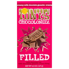Tonys Chocolonely Creamy Milk Chocolate Ganache Filled 127g