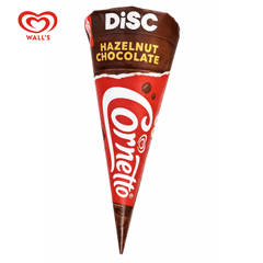 Cornetto Hazelnut Chocolate Disc 100ml