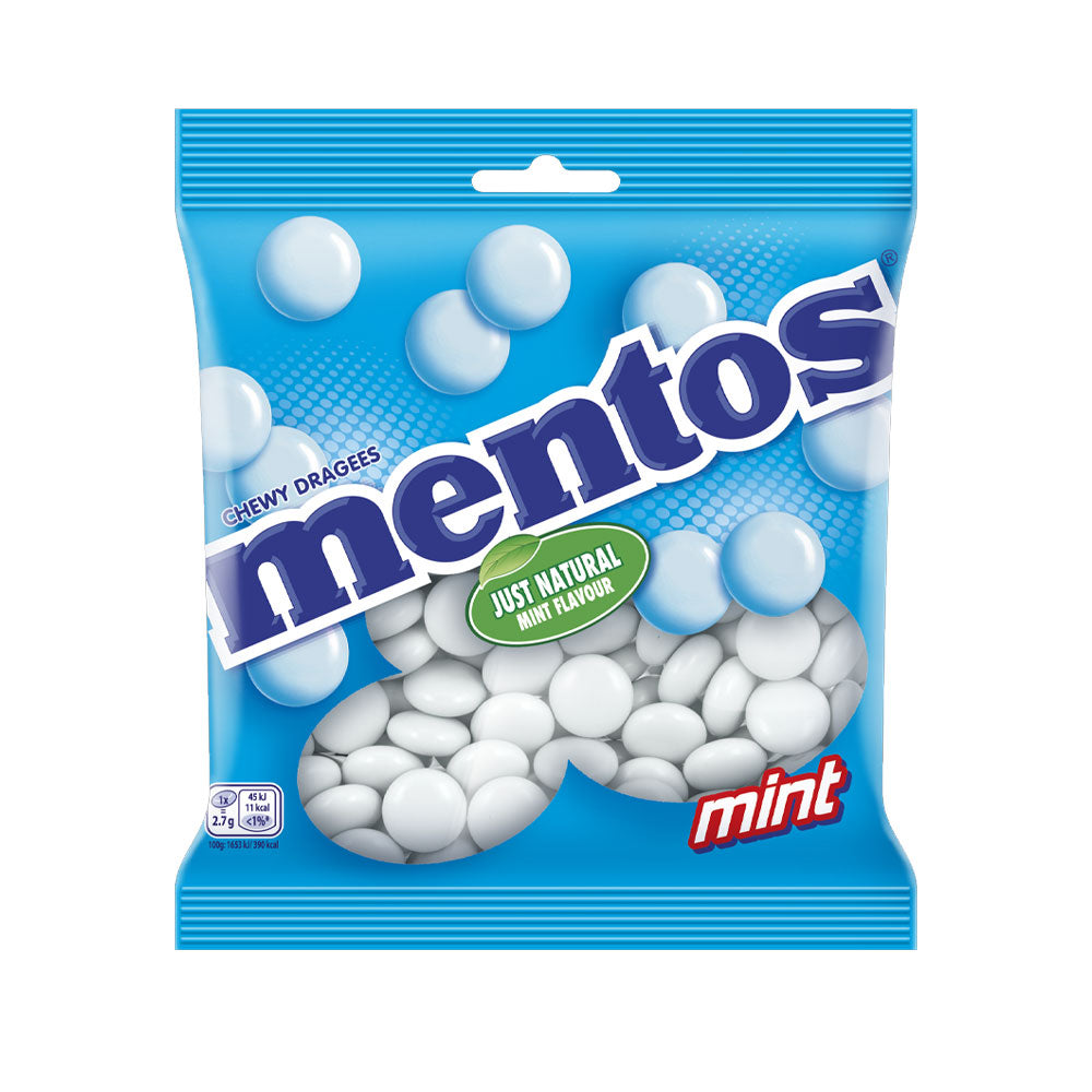 Mentos Just Natural Mint Flavour 150g