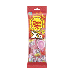 Chupa Chups Xxl Mega Lollipop With Bubble Gum 5`s