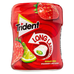 Trident Strawberry + Lime Flavour Sugar Free 68g