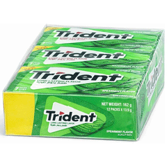 Trident Fresh Spearmint Flavour Sugar Free 13.5g