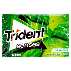 Trident Senses Rainforest Mint Flavour Sugar Free 23g