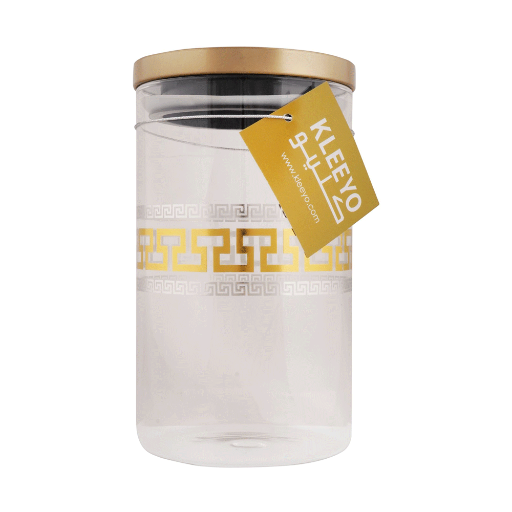 Kleeyo Airtight Glass Storage Jar 1000ml G0002s-1