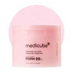 Medicube PDRN Pink Collagen Toning Gel Toner Pad 120ml