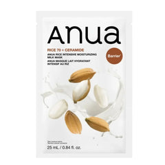 Anua Rice 70 Intensive Moisturizing Milk Sheet Mask 25ml