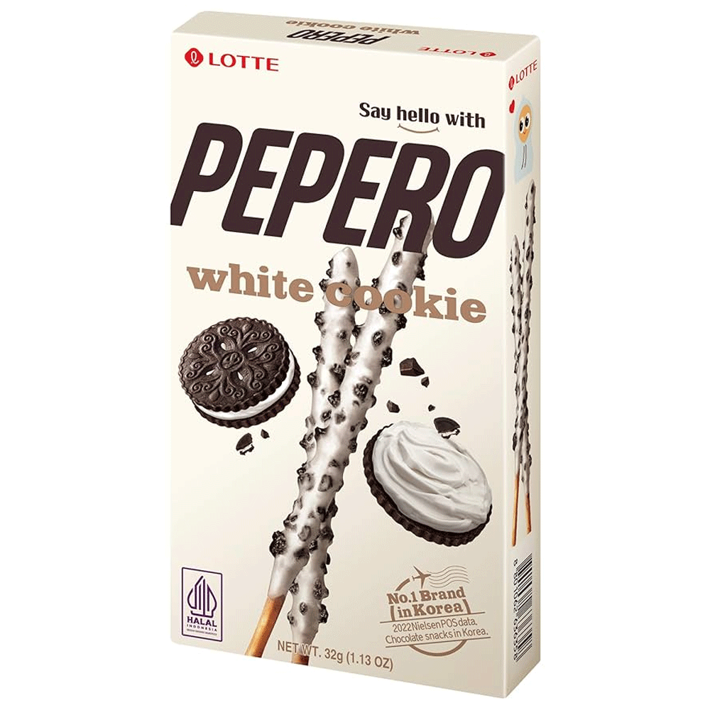 Lotte Pepero White Cookie 32g